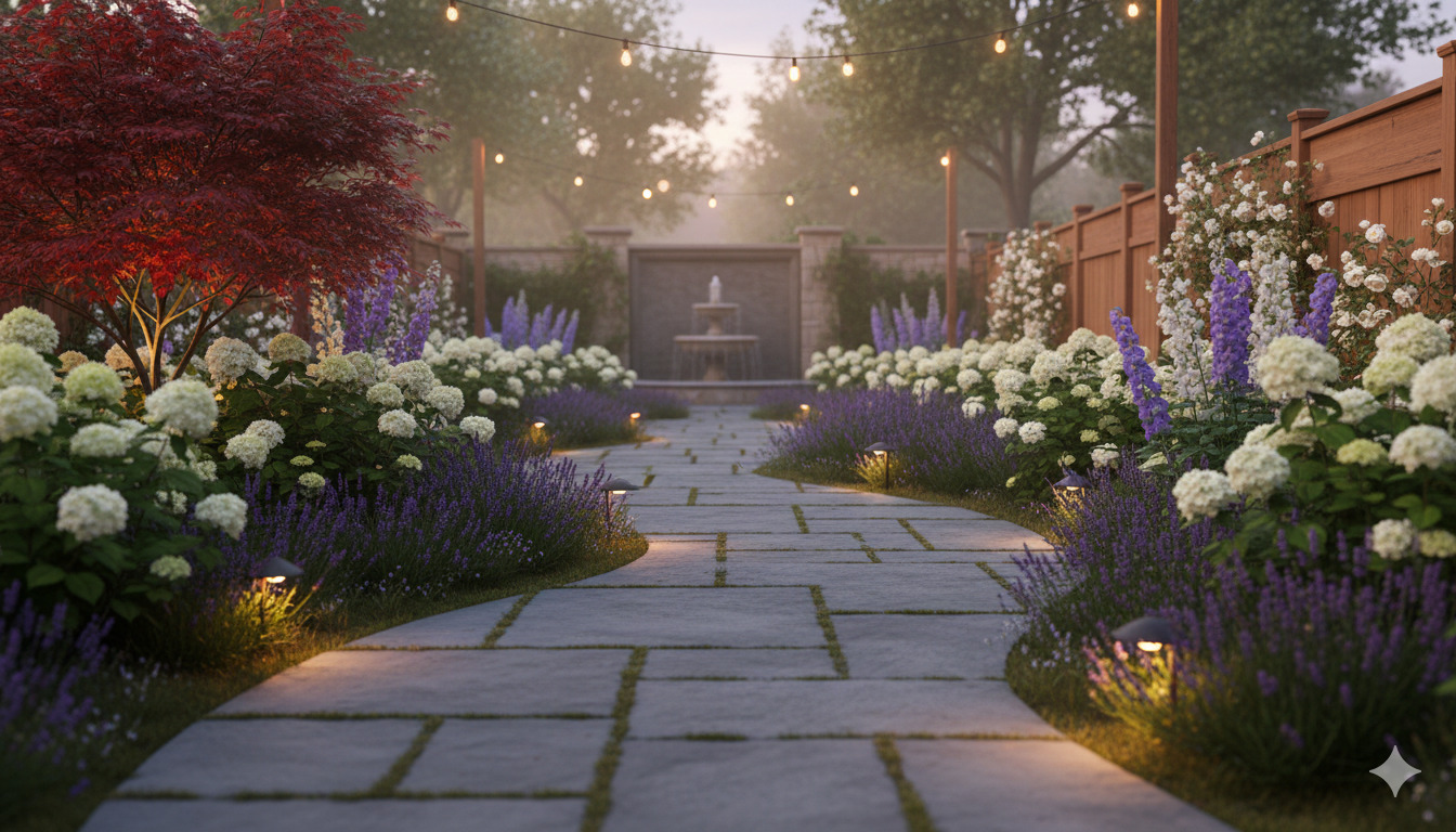 Elegant walkways and pathways